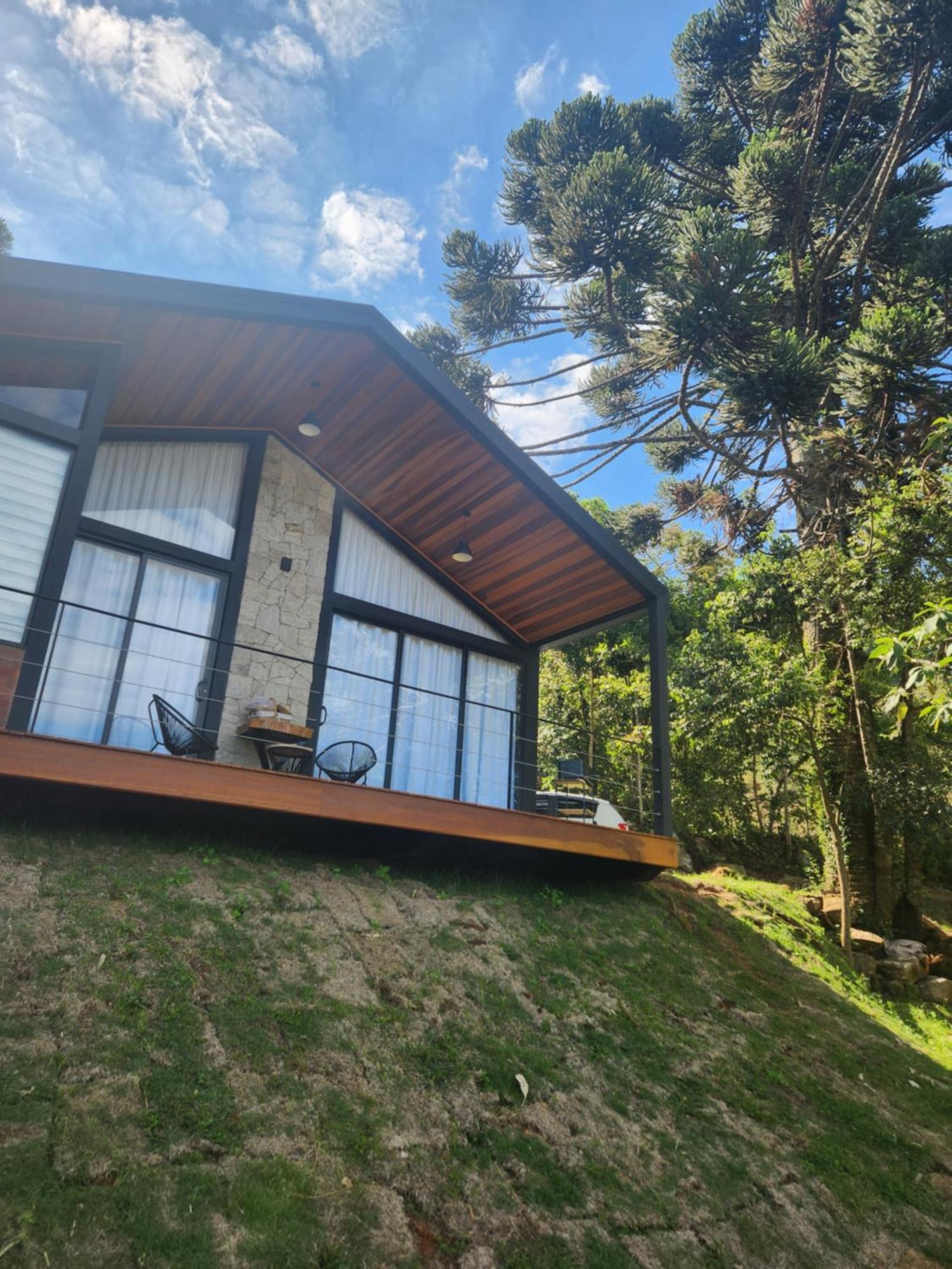 Chales Bergview São Bento do Sapucaí Kültér fotó