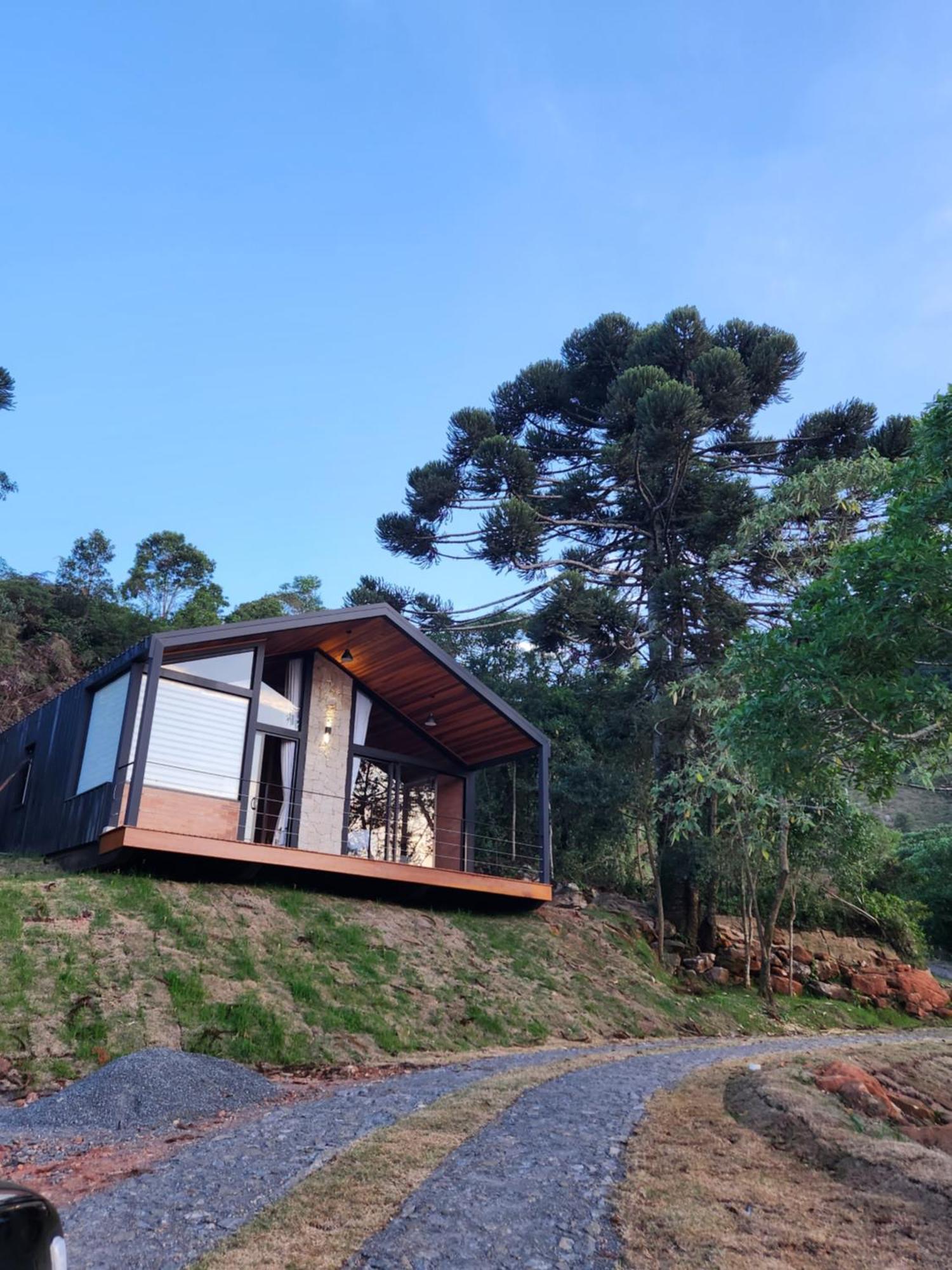 Chales Bergview São Bento do Sapucaí Kültér fotó